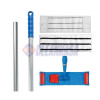 Set mop profesional plat microfibra cu striatii