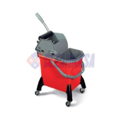Carucior curatenie profesional mop plat 1 + 1 galeti - MACTOP50D