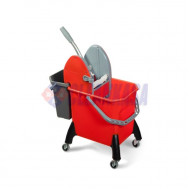 Carucior curatenie profesional 1 + 1 galeti - MACTOP50D+P Carucior curatenie profesional 1 + 1 galeti - MACTOP50D+P