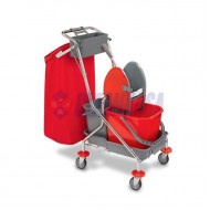 Carucior curatenie 2 galeti profesional pliabil - MINIMAX Carucior curatenie 2 galeti profesional pliabil - MINIMAX