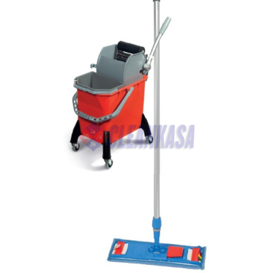 Carucior curatenie profesional mop plat 1 + 1 galeti - MACTOP50D Carucior curatenie profesional mop plat 1 + 1 galeti - MACTOP50D